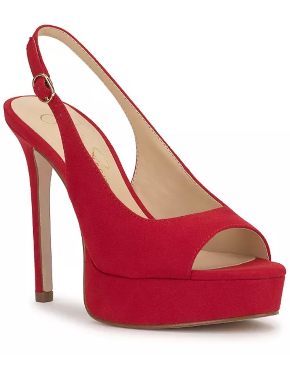 SUEDE Sibilla Platform Stiletto Pumps - Picture 1 of 5